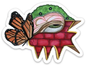 "Buttereye"- Sticker