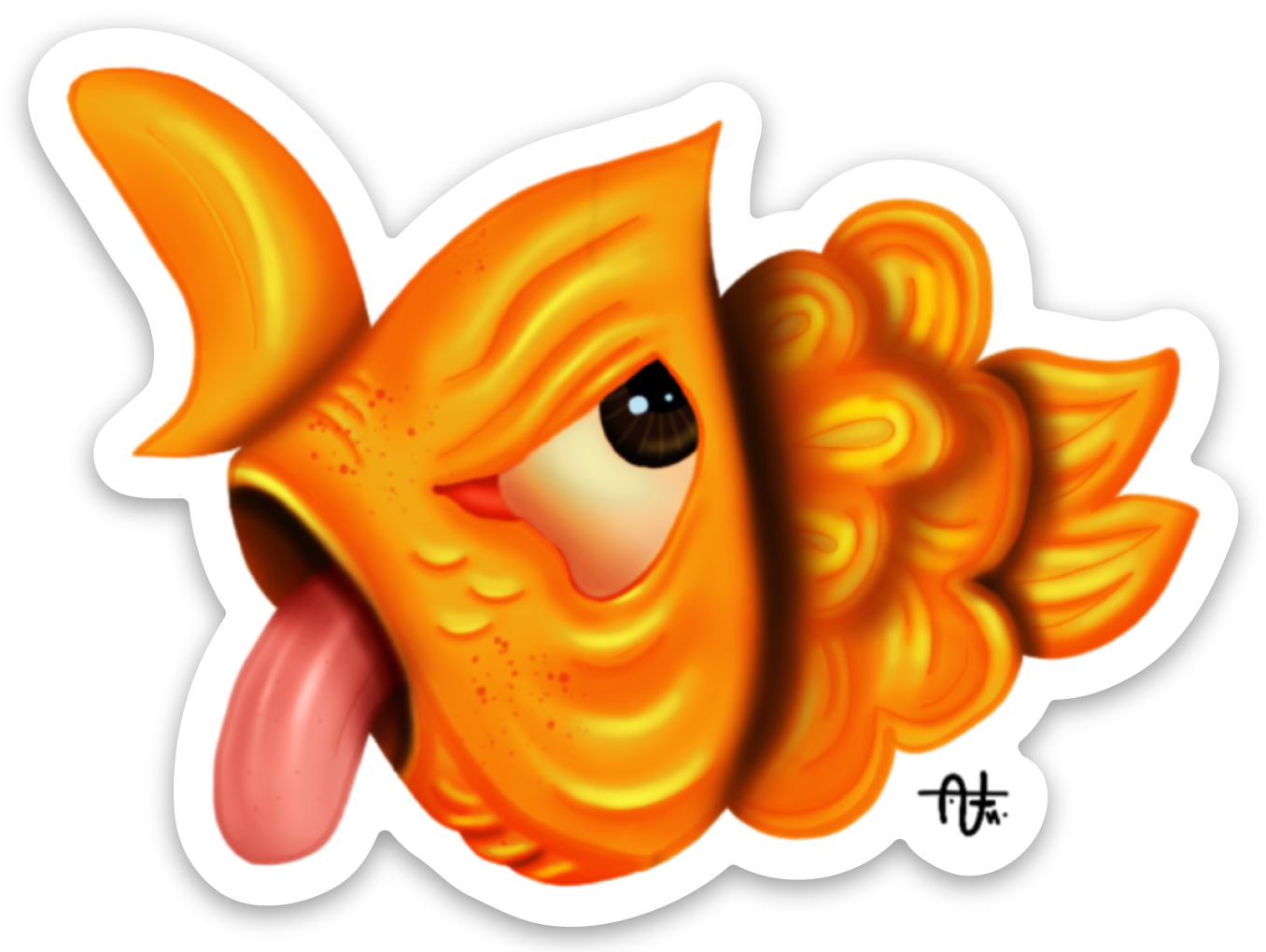“Sassy Fish” - Sticker