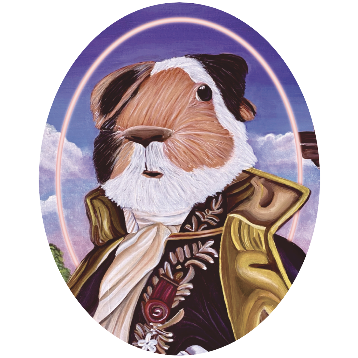 "Sir Thiccums" - Sticker