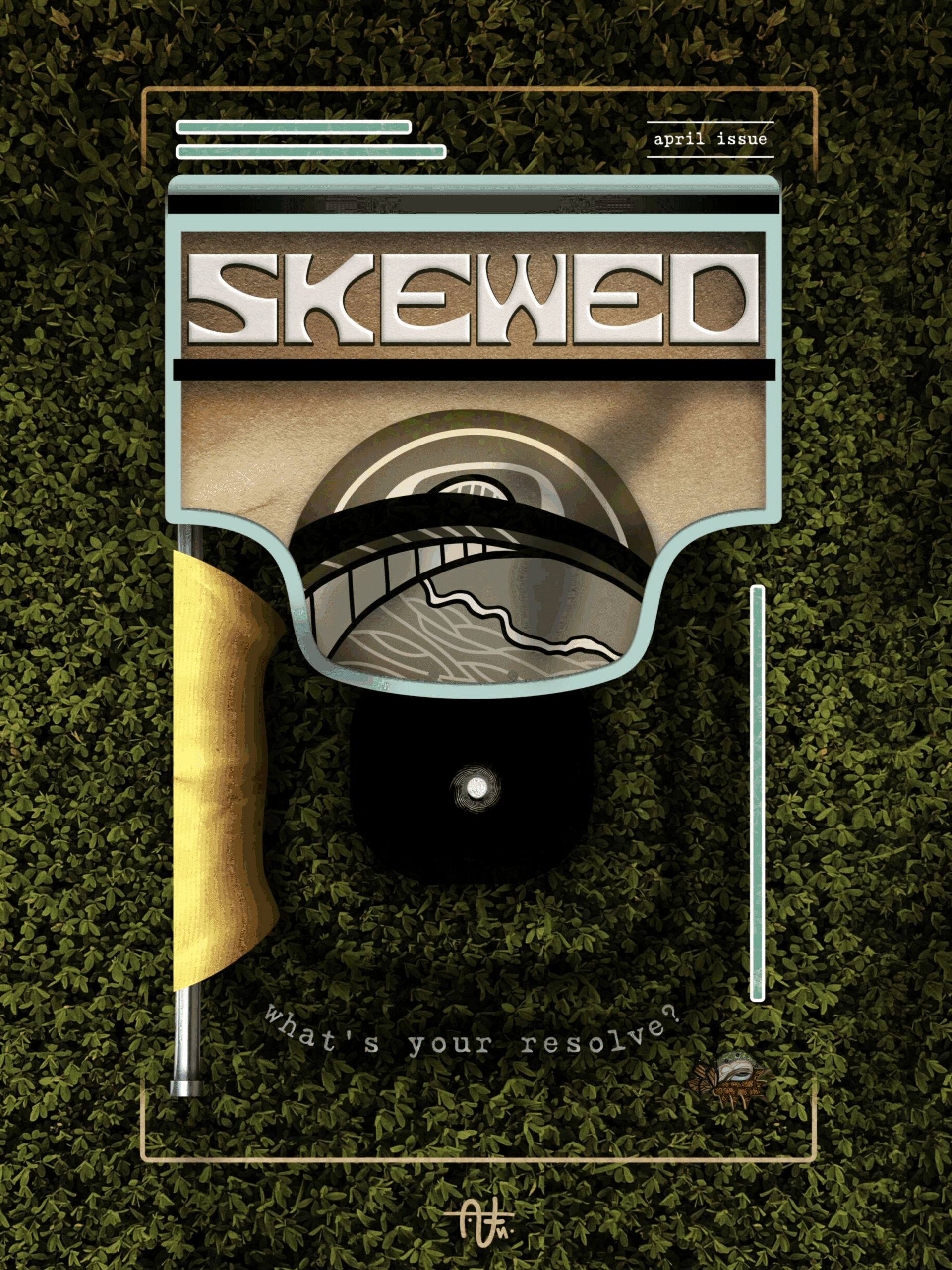 "SKEWED: April" - Poster