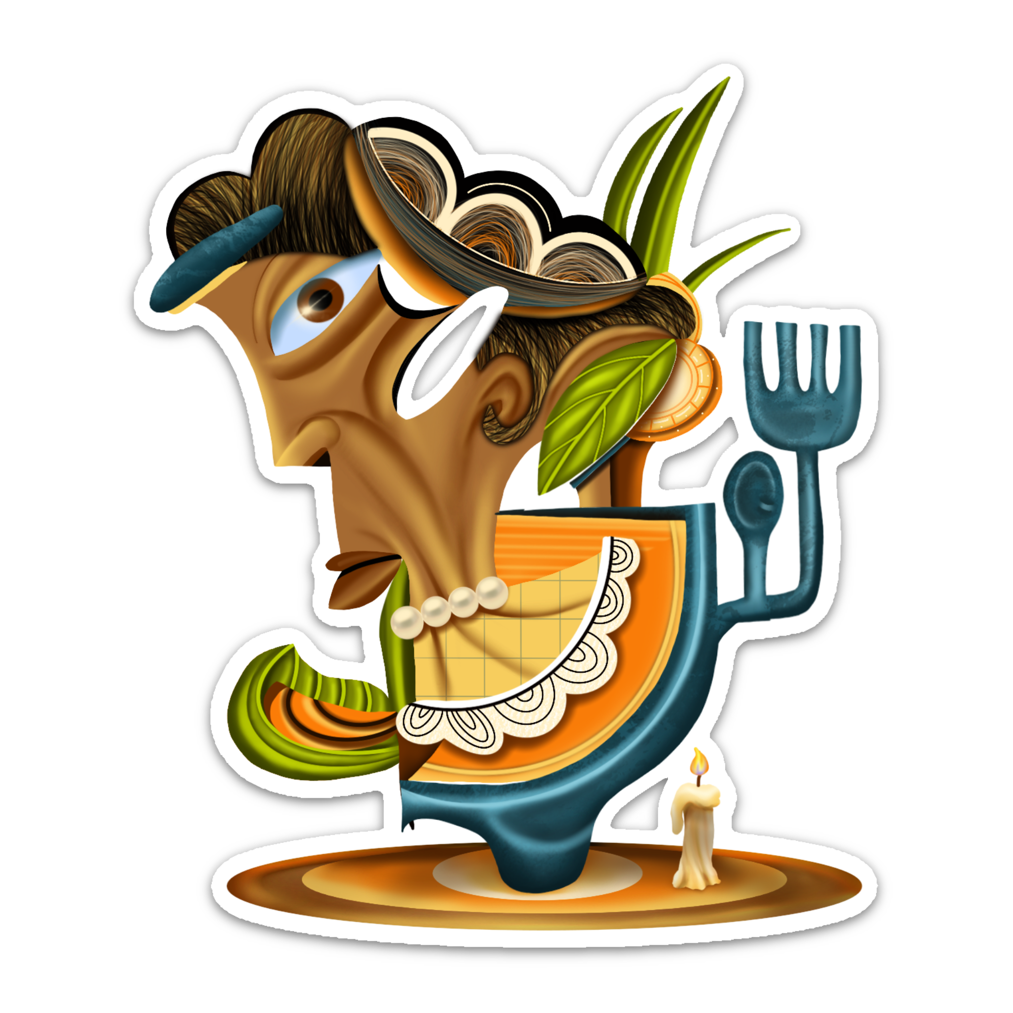 “Oh No!” - Sticker