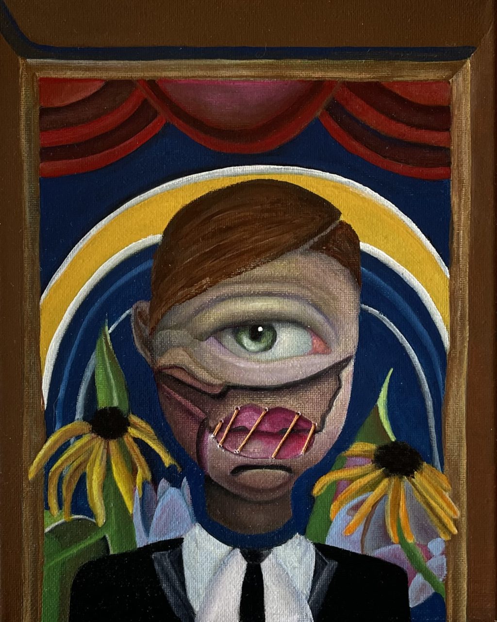 Nothing in Limbo • Oil and Acrylic on Canvas. 8" x 10" (20.32 x 25.4 cm)